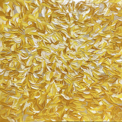 Reflets d'or... (Expression libre 2022) van Olivier Messas, Schilderij te koop op Singulart