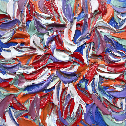 Le bonheur se cultive.. (Expression libre 2022) van Olivier Messas, Schilderij te koop op Singulart