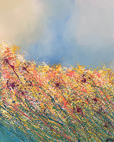 Renouveau... (SOUVENIRS DU SUD 2022) von Olivier Messas, Malerei kaufen auf Singulart