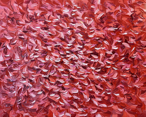 L'envolée romantique... (Expression libre 2022) van Olivier Messas, Schilderij te koop op Singulart