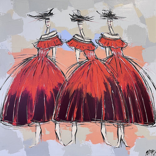 Les Andalouses... (2021) by Olivier Messas, 회화 for Sale on Singulart