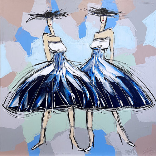 Les filles bleues marines... (2022) Olivier Messas