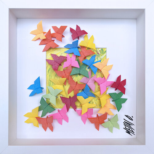 Joie... (ORIGAMI 2023) di Olivier Messas, Opera su carta in vendita su Singulart