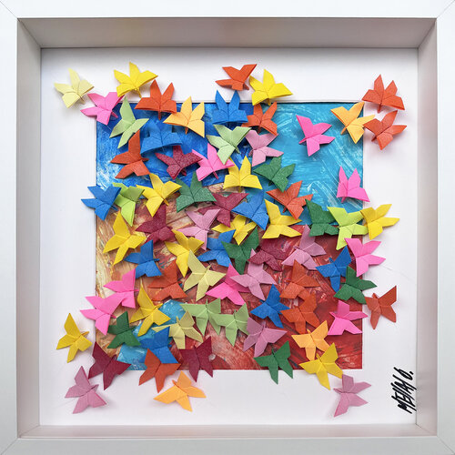 Innocence... (ORIGAMI 2023) di Olivier Messas, Opera su carta in vendita su Singulart