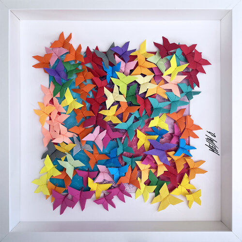 Jour de Paix... (ORIGAMI 2023) di Olivier Messas, Opera su carta in vendita su Singulart