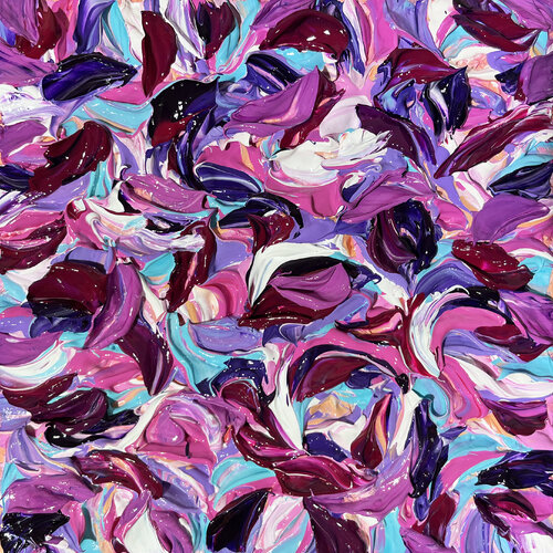 Tourbillon romantique... (Expression libre 2023) van Olivier Messas, Schilderij te koop op Singulart