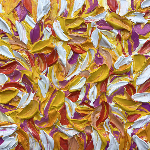 Vibration d'été... (Expression libre 2023) di Olivier Messas, Pittura in vendita su Singulart
