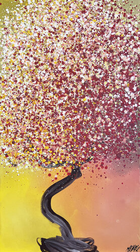 Été indien...  (SOUVENIRS DU SUD 2023) di Olivier Messas, Pittura in vendita su Singulart