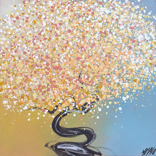 Vitalité..  (SOUVENIRS DU SUD 2023) by Olivier Messas, Painting for Sale on Singulart