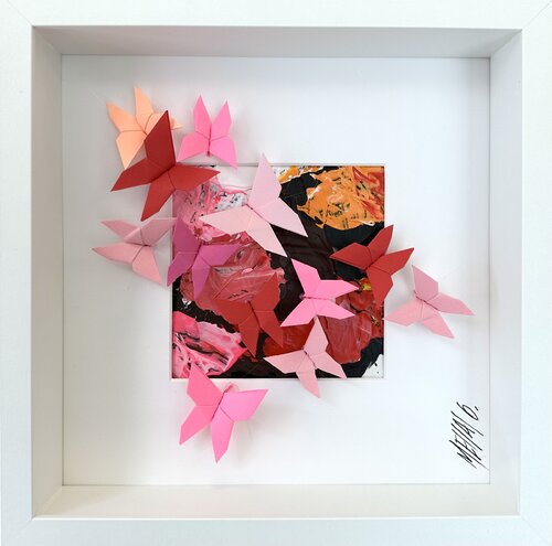 Moments de bonheurs... (ORIGAMI 2023) di Olivier Messas, Opera su carta in vendita su Singulart