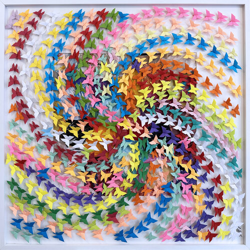 Un tourbillon de liberté...  (ORIGAMI 2023) Olivier Messas