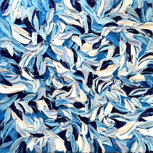 Vibration bleue.. (Expression libre 2022) Olivier Messas