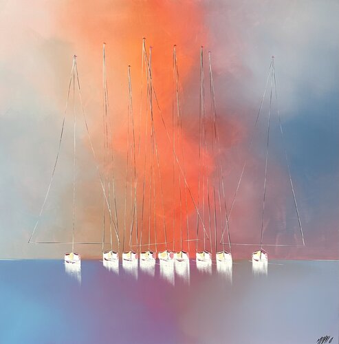 Coucher de soleil... (ESPRIT VOILE 2023) Olivier Messas