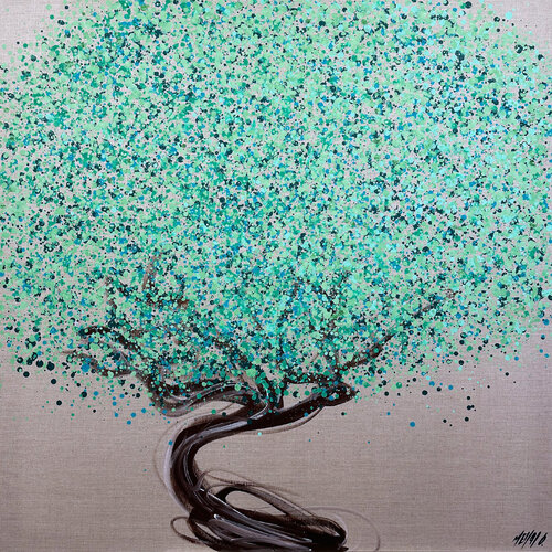 À l'ombre des Oliviers... (SOUVENIRS DU SUD 2023) de Olivier Messas, Pintura a la venta en Singulart