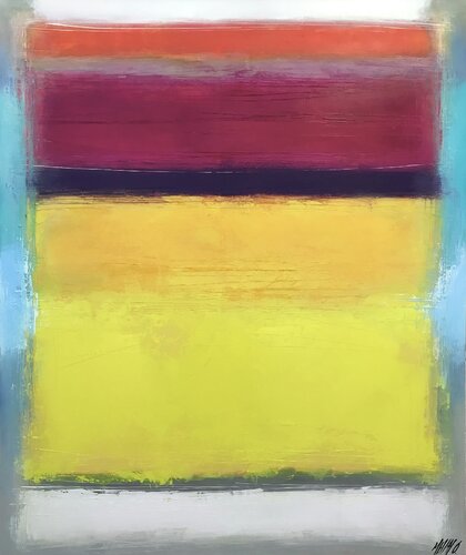 Tous les reflets de mon cœur... « Géométrie nomade 2019 » von Olivier Messas, Malerei kaufen auf Singulart