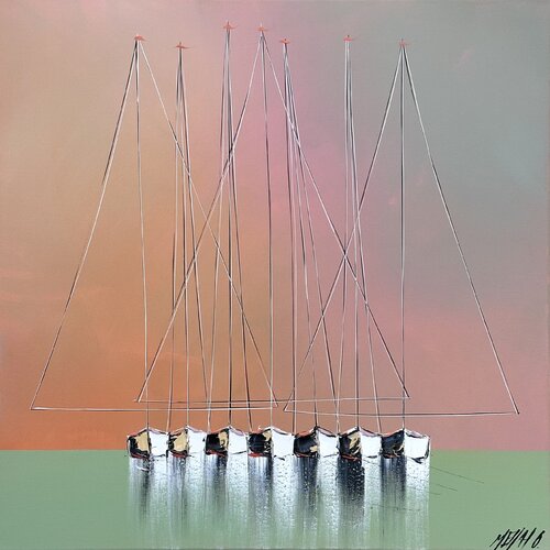 Ensemble... (ESPRIT VOILE 2023) van Olivier Messas, Schilderij te koop op Singulart