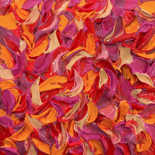 Le temps des bougainvilliers… (EXPRESSION LIBRE 2024) di Olivier Messas, Pittura in vendita su Singulart