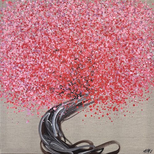 Flamboyant...  (SOUVENIRS DU SUD 2024) van Olivier Messas, Schilderij te koop op Singulart