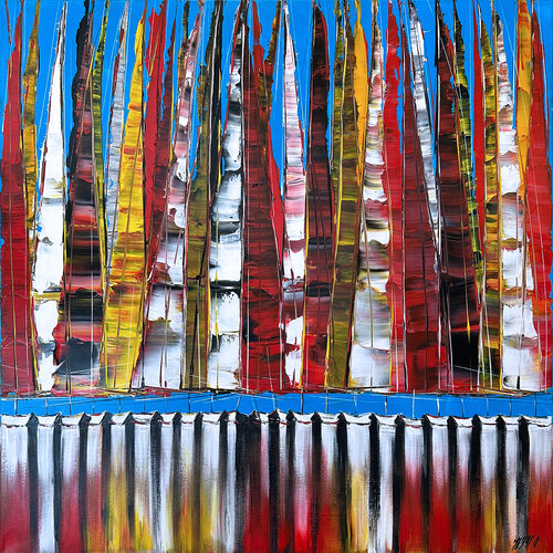 Expression... (Esprit voile 2017) von Olivier Messas, Malerei kaufen auf Singulart