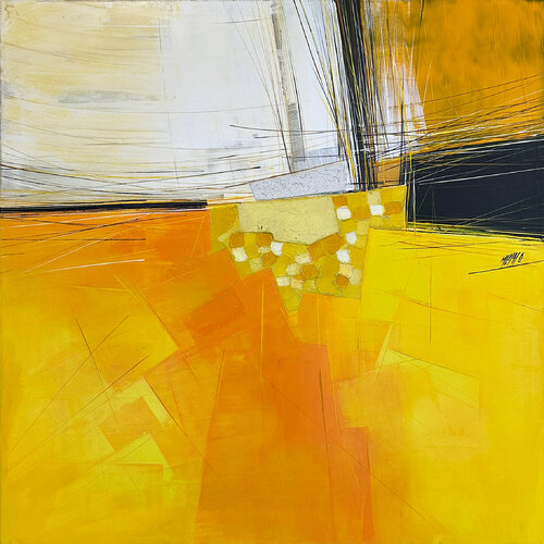 SALAVDOR DE BAHIA... (Géométrie Noamde 2017) von Olivier Messas, Malerei kaufen auf Singulart