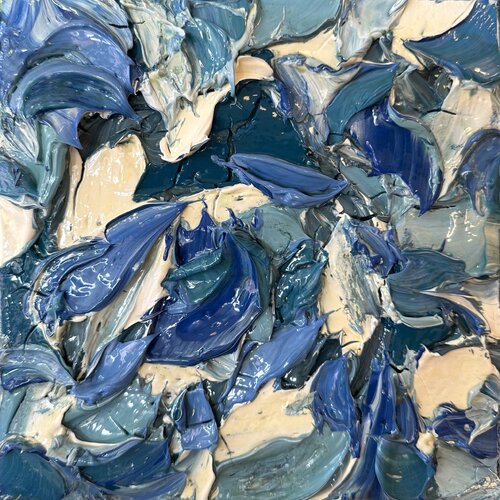 Matières et textures… (EXPRESSION LIBRE 2024) von Olivier Messas, Malerei kaufen auf Singulart