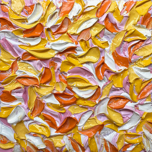 CAPUCINE… (EXPRESSION LIBRE 2024) von Olivier Messas, Malerei kaufen auf Singulart