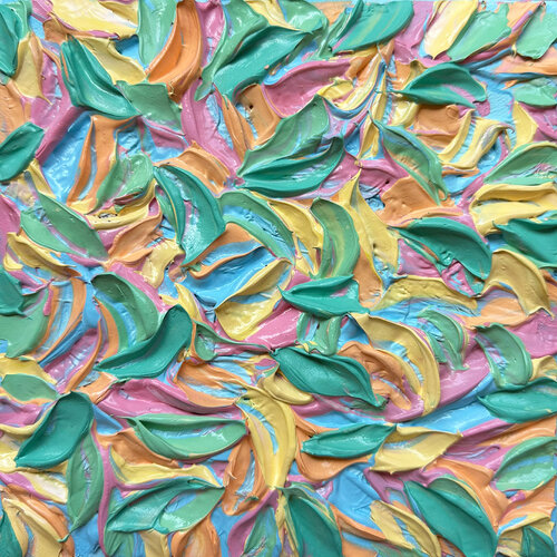 GIROFLÉE… (EXPRESSION LIBRE 2024) von Olivier Messas, Malerei kaufen auf Singulart