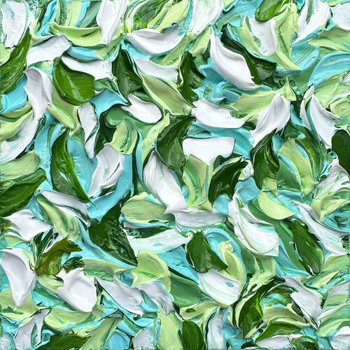 HORTENSIA… (EXPRESSION LIBRE 2024) von Olivier Messas, Malerei kaufen auf Singulart