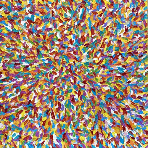 Fiesta… (EXPRESSION LIBRE 2024) von Olivier Messas, Malerei kaufen auf Singulart