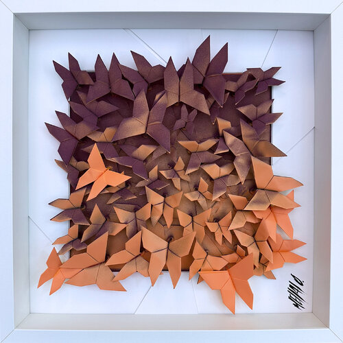 Été indien...  (ORIGAMI 2024) von Olivier Messas, Werk auf Papier kaufen auf Singulart
