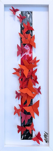 La belle échappée... II (ORIGAMI 2024) von Olivier Messas, Werk auf Papier kaufen auf Singulart