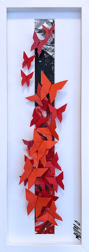 La belle échappée... III (ORIGAMI 2024) von Olivier Messas, Werk auf Papier kaufen auf Singulart