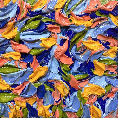 LA PENSÉE… (EXPRESSION LIBRE 2024) von Olivier Messas, Malerei kaufen auf Singulart