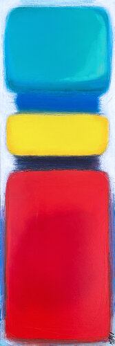 BRASILIA... (GÉOMÉTRIE NOMADE 2024) von Olivier Messas, Malerei kaufen auf Singulart