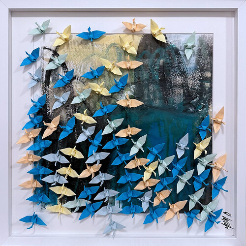 The great escape...  (ORIGAMI 2025) van Olivier Messas, Werk op papier te koop op Singulart