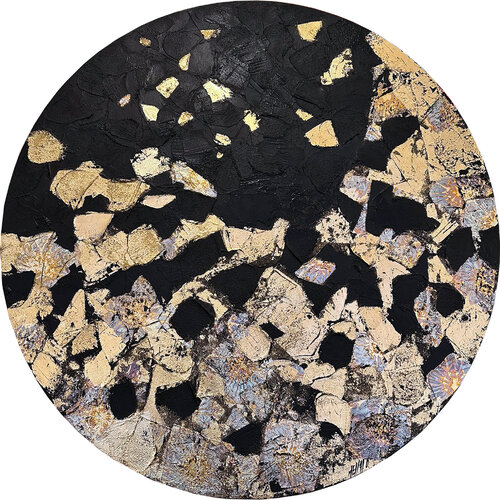 Nouveaux horizons... (PAYSAGE ABSTRAIT 2025) von Olivier Messas, Malerei kaufen auf Singulart