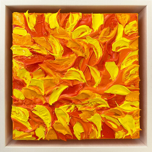 FREESIAS (EXPRESSION LIBRE 2024) von Olivier Messas, Malerei kaufen auf Singulart