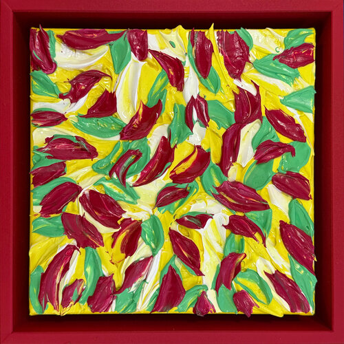 ANTHURIUM (EXPRESSION LIBRE 2024) von Olivier Messas, Malerei kaufen auf Singulart