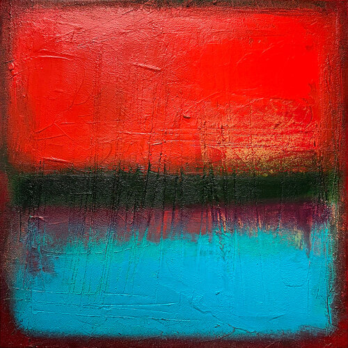 MEXICO... (GÉOMÉTRIE NOMADE 2025) von Olivier Messas, Malerei kaufen auf Singulart