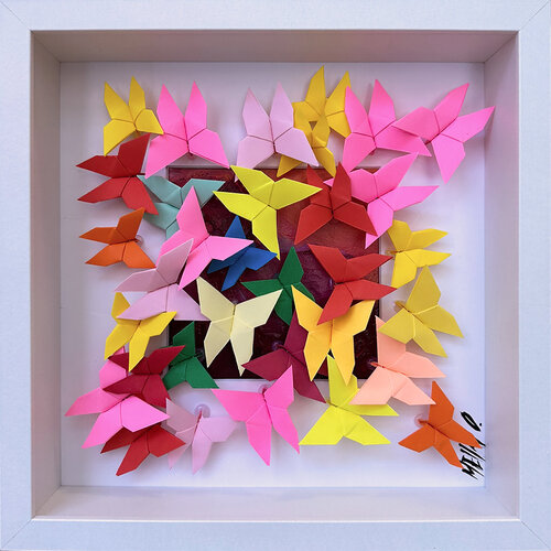 Enchanté... III (ORIGAMI 2025) von Olivier Messas, Werk auf Papier kaufen auf Singulart