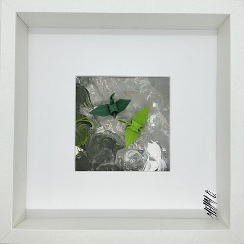 Près de toi… (ORIGAMI 2025) von Olivier Messas, Werk auf Papier kaufen auf Singulart
