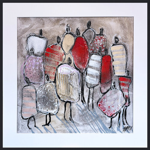 Mixité… IV (VISAGE & FACE 2025) von Olivier Messas, Malerei kaufen auf Singulart