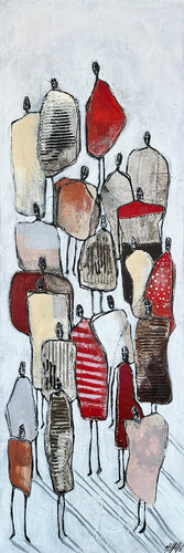 Together... III (VISAGE & FACE 2025) von Olivier Messas, Malerei kaufen auf Singulart