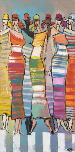 Colors..: (EN SCÈNE 2025) van Olivier Messas, Schilderij te koop op Singulart