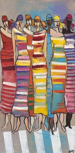 Colors… II (EN SCÈNE 2025) by Olivier Messas, 회화 for Sale on Singulart