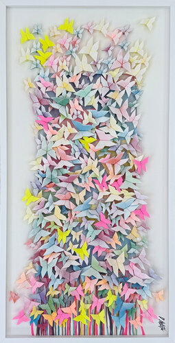 Douceurs...  (ORIGAMI 2025) von Olivier Messas, Werk auf Papier kaufen auf Singulart