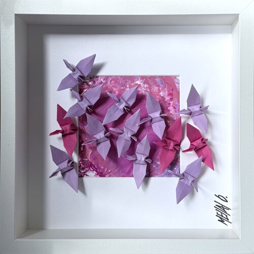 Tendresse… (ORIGAMI 2025) von Olivier Messas, Werk auf Papier kaufen auf Singulart