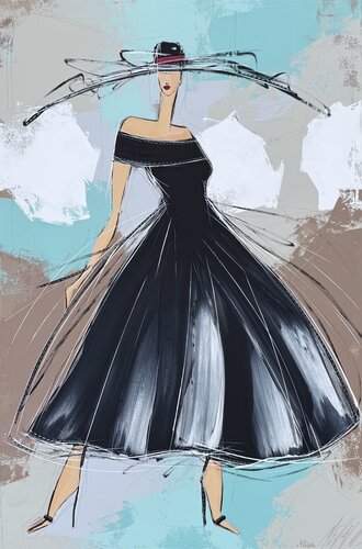 Les tulipes noires... I (EN SCÈNE 2025) by Olivier Messas, 회화 for Sale on Singulart