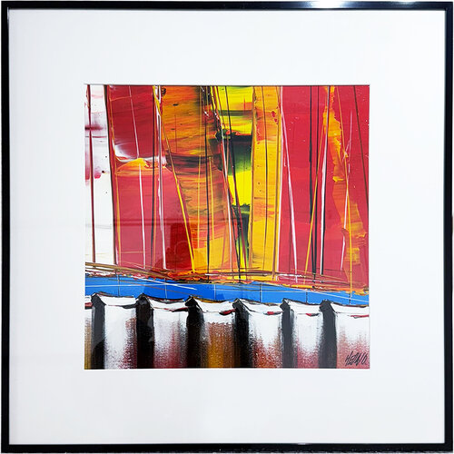 Jour de fête... (ESPRIT VOILE 2016) by Olivier Messas, 종이 for Sale on Singulart