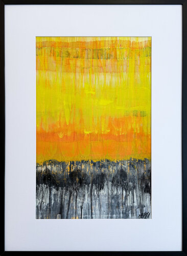 LumIère à l'horizon...  (ATMOSPHÈRE 2025) von Olivier Messas, Werk auf Papier kaufen auf Singulart